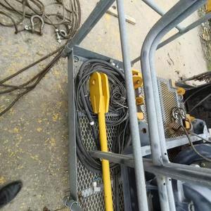 Grue de 6 tonnes, flèche de 60 mètres, hauteur de levage de 40 mètres, capacité frontale de 1,3 tonne, composants principaux PLC et boîte de vitesses, moteur, pompe, moteur électrique - Product Image 3