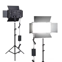 Lampe vidéo Portable photographie panneau lumineux avec trépied de 1.6m pour Studio maquillage Led anneau remplissage éclairage photographique
