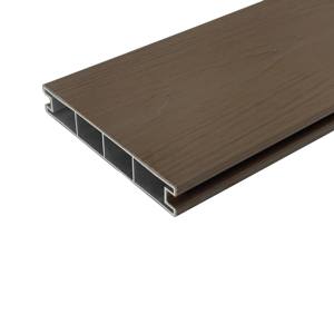 Tarima <span class=keywords><strong>de</strong></span> WPC <span class=keywords><strong>de</strong></span> Acero Galvanizado Coextruido Impermeable para Exteriores, Almacenes y Parques, Compuesto Hueco, Fácil <span class=keywords><strong>de</strong></span> Instalar, 140*23mm - Product Image 5