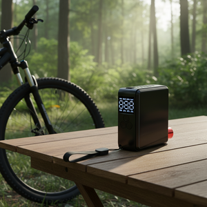 <span class=keywords><strong>Inflador</strong></span> de Neumáticos Eléctrico para Bicicleta de 150 PSI, <span class=keywords><strong>Mini</strong></span> Bomba de Bicicleta, Bomba de Bicicleta con Manómetro Digital Inteligente, Bomba de Aire Eléctrica para Bicicleta de Montaña - Product Image 1
