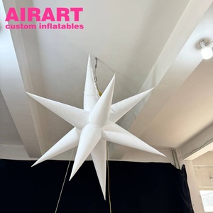 ของตกแต่งงานปาร์ตี้มีดาวเป่าลมสีชมพูสำหรับแขวน - Product Image 5