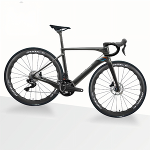 Bicicletta da Strada Professionale SHI MANO R9270 E-Shift a 24 Velocità con Freni a Disco Idraulici Elettronici, Ruote in Carbonio <span class=keywords><strong>SGR</strong></span> Wave, 7,7 KG - Product Image 1