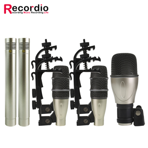 Micrófono de <span class=keywords><strong>Batería</strong></span> Profesional con Cable GAM-DK19 Recordio, Cancelación de Ruido, Conjuntos de Micrófonos de Audio de Alta Calidad - Product Image 1