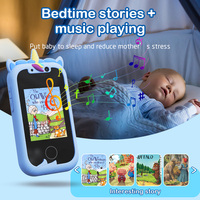 KP08 Mainan Ponsel Anak Bergaya Dinosaurus Lucu Multifungsi Silikon Layar HD 2.4 0.3MP Mini Smart Mobile Hadiah Edukasi Anak