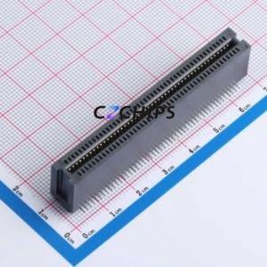 HEV96LP03BK Gold Finger Connector SMD,P=1.27mm Connector ( Connector Type: EDGE SLOT )( Pitch: 1.27mm )( Total PIN Count: 96P ) - Product Image 1