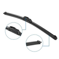 Nuevo Universal sin marco suave denso limpiaparabrisas limpieza de ventanas de vidrio al por mayor limpiaparabrisas Universal limpiaparabrisas