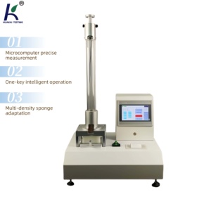 माइक्रोकंप्यूटर सॉफ्ट फोम मशीन पॉलीमर सामग्री स्पंज प्लास्टिक ड्रॉप बॉल रीबाउंड लचीलापन परीक्षक - Product Image 4