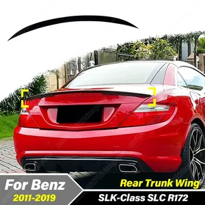 สปอยเลอร์หลังรถยนต์ สำหรับ Mercedes Benz SLK-Class SLC R172 ปี 2011 2012 2013 2014 2015 2016 2017 2018 2019 ชุดแต่งตัวถังรถยนต์ - Product Image 1