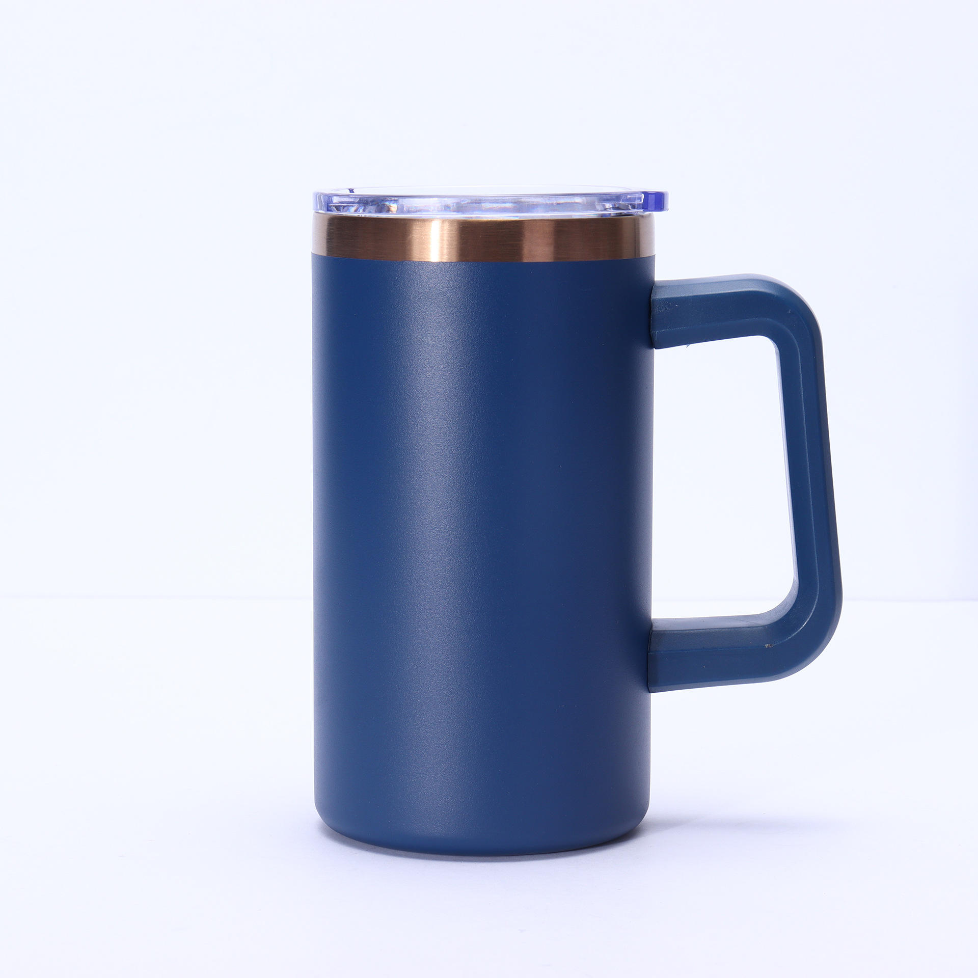 Cuivre plaqué avec revêtement en poudre bleu profond