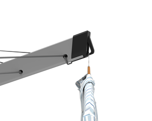 Prix usine maison vêtements résistants suspendus sèche-linge pour <span class=keywords><strong>jardin</strong></span> extérieur roulant pliable <span class=keywords><strong>parapluie</strong></span> vêtements étendoir - Product Image 3