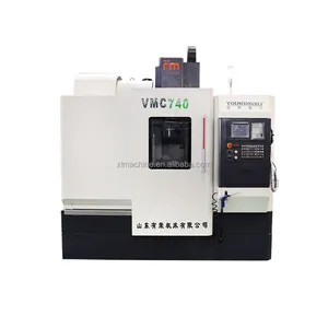 Vmc855 centro de fresagem vertical, máquina de fresagem cnc de 3 eixos e 4 eixos