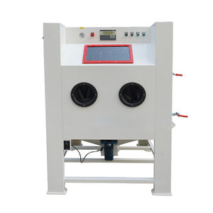 Cabina de Sandblasting Automática de Alto Rendimiento con Mesa Giratoria para Chapas Metálicas - Product Image 3