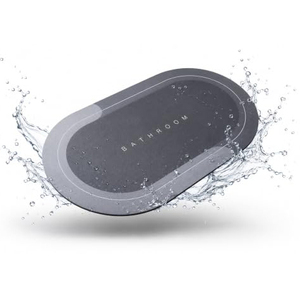 Alfombrilla de Baño de Diatomita Personalizada al por Mayor, Antideslizante, de Secado Rápido, Súper Absorbente, para Ducha, Lavabo y Bañera - Product Image 1