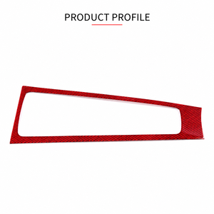Cubierta Decorativa para Consola Central con Aspecto de Carbono para Porsche 718 911 2016-2023 - Product Image 5