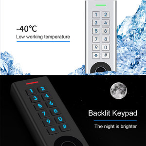 Secukey SF12, Control de Acceso a Puertas con Teclado de Huellas Dactilares y RFID, Independiente para Exteriores, Gran Capacidad de Usuarios, Lector de Tarjetas EM Integrado de 125KHz - Product Image 3