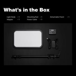 Kit de Luz LED Godox E-Sports <span class=keywords><strong>ES45</strong></span> 2800K-6500K con Barra de Montaje, Aplicación y Control Remoto para Fotografía en Vivo de Juegos de Youtube y Estudio - Product Image 3