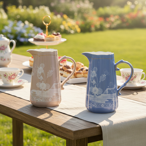 Wholesale 2026 Richard Tableware Ceramic Kettle Flower Wedding Celebration Plate Support - Product Image 2