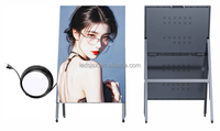 Écran LED d'affichage publicitaire extérieur P2.5 KT Rack, contrôle sans fil par application, contrôle synchrone et asynchrone