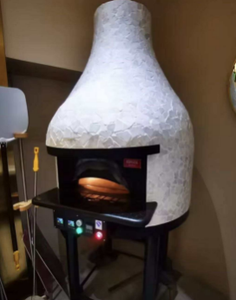 <span class=keywords><strong>Four</strong></span> à pizza professionnel en béton de grande taille, type Napolitain, robuste, électrique et au gaz, pour cuisson au <span class=keywords><strong>bois</strong></span>, 600 ° C pour la vente de produits de boulangerie - Product Image 2