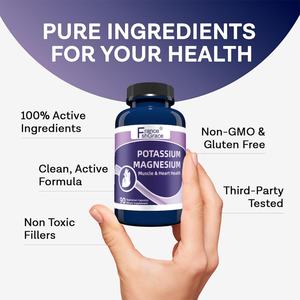 Suplemento Personalizado de Potasio y Magnesio, 90 Cápsulas, Apoya la Salud Vascular en Adultos, Cápsulas de Potasio y Magnesio - Product Image 6