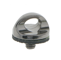 Roestvrijstalen 1/4 "-20 Verborgen Gipsplaat Metalen Karteling Statief Sleuf Badkamer Lange Vaste Basis D Ring Cameraschroef