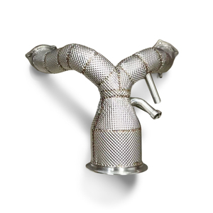 Pour Audi Q8 3.0T 2021-2024 avec bande de tuyau de descente isolée OPF/DPF catalyseur haute Performance d'échappement réglage Performance de course - Product Image 6