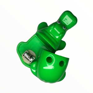 Taille-crayon en plastique en forme d'hippopotame - Product Image 5