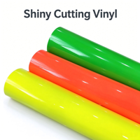 Roll Stiker Vinyl PVC Putih Mengkilap Perekat Sendiri Langsung dari Pabrik, Dapat Dilepas, untuk Iklan