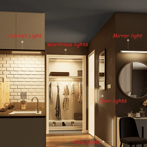 Barre éclairée <span class=keywords><strong>Led</strong></span> Batterie rechargeable sous les lumières de l'armoire <span class=keywords><strong>Lampe</strong></span> à <span class=keywords><strong>led</strong></span> à capteur <span class=keywords><strong>pour</strong></span> les lumières des armoires de cuisine - Product Image 4