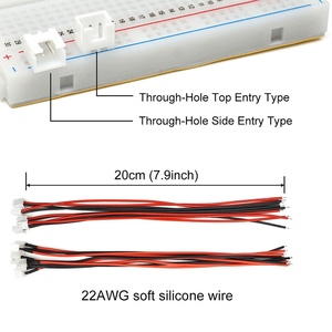 1x2P 2P XH 1 2.54mm Timah 2 Kuningan 3A Konektor Lurus Plug-in 2.54mm Konektor Papan Kabel Jst ZX XH2.54 - Product Image 5