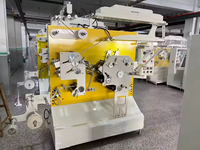 Machine d'impression d'étiquettes en tissu Flexo 6 couleurs JR-1542, 60 m/min, largeur maximale de 155 mm, imprimante pour ruban en nylon, coton, satin, certifiée CE