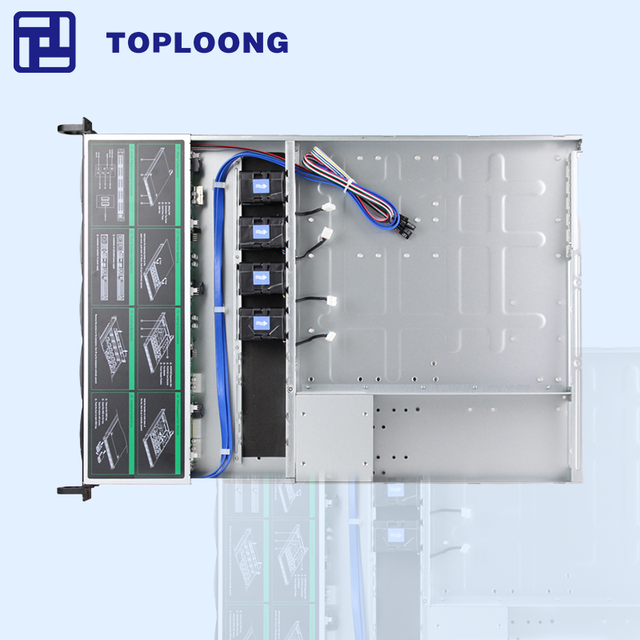 1U Rack Server Chassis with 6Gb/s SATA Backplane Supports 10*2.5" HDD Hot Swap,Max 12"*13" M/B,1U Standard Power Suppy,2*USB2.0