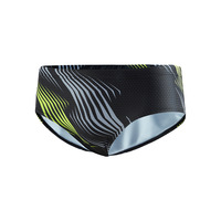 Shorts de bain élastiques personnalisés pour hommes en Spandex/Polyester, grande taille, pour la natation, OEM, slips de bain pour hommes