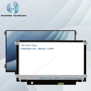Originele Innolux Hd 11.6 "Slanke Edp 30 Pins Lcd Led Scherm Laptop Vervangend Paneel N116BGE-EA2 Voor Notebook Pc
