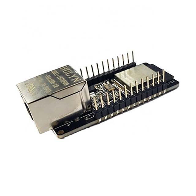 WT32-ETH01 ESP32 Chip Module Wifi and BLE Dual-mode Serial to Wifi Module 2.4GHz 3.3V 5V for Network Monitoring Esp32 Ethernet