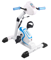 Vélo d'exercice à résistance réglable pour usage domestique, matériau ABS, écran LED, entraînement électrique, écologique, capacité de 300 lb, MOQ 100 pièces