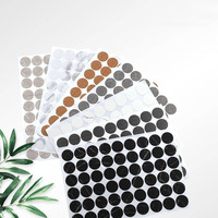Cache-vis autocollants en PVC pour meubles, capuchons de protection pour vis, autocollants en bois, diamètres 12mm, 15mm, 21mm, 30mm - Vente chaude