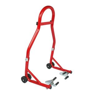 Soporte Universal Móvil Ajustable de Acero para Motocicletas, Base Central Delantera y Trasera para Estacionamiento y Reparación de Ruedas - Product Image 1