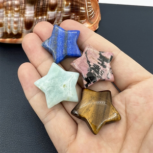 <span class=keywords><strong>Tess</strong></span> – bijoux en Lapis naturel en forme d'étoile, fabrication de pierres précieuses, pendentif en cristal véritable, pierre de Quartz, opale, Agate, décoration intérieure, vente en gros - Product Image 3