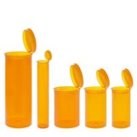 NB-PACK 5/13/19/30/60/90 DR Pop flacons à couvercle charnière conteneur à l'épreuve des enfants conteneur pop top bouteille flacons