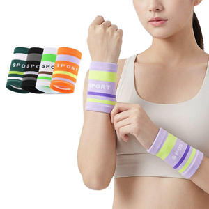 Muñequera Deportiva Tejida, Absorbente de Sudor, Soporte para Muñeca para Uso Diario y Deportivo, Muñequera Portátil para Estabilizar el Fitness y Correr - Product Image 2