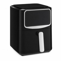Friteuse à air carrée sans huile 6,5 L 2100 W numérique avec faible teneur en matières grasses et minuterie de 1 à 60 minutes pour des repas sains à la maison