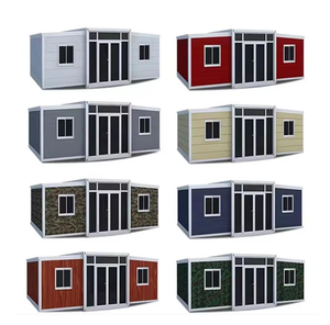 JUJIU Petite maison pliante extensible de 18 m² et 25 m² Petite maison avec salle de bain complète 1 chambre à coucher 1 salon Maison conteneur - Product Image 5