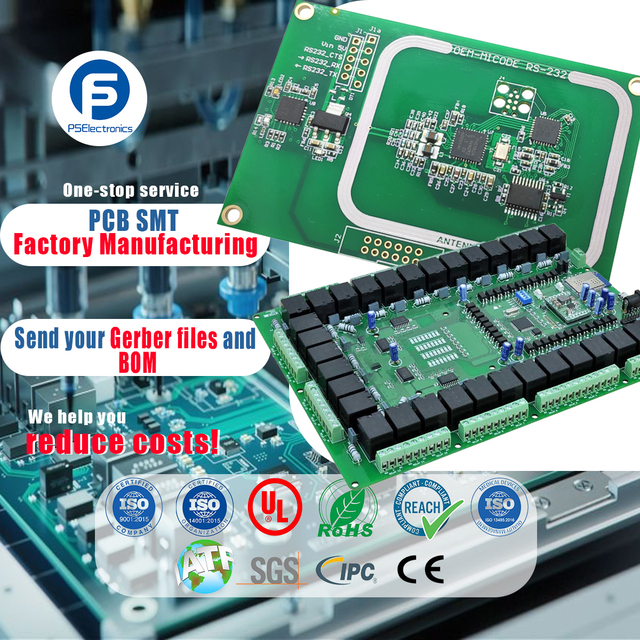 OEM/ODM High-quality Production One-Stop PCBA Assembly Custom SMT/DIP Electronics Manufacturing Services
