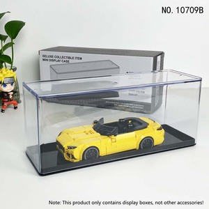 À prova de poeira Caixa De Armazenamento De Plástico Transparente para Modelo De Exibição Carro Figura Shadow Box De Armazenamento De Brinquedos De Plástico Caixa 10709b - Product Image 5