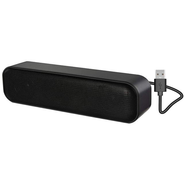 Honk Mini DC Portable Computer Laptop USB Speaker with Type-C Connection 2.0 Channel 0-5W Output
