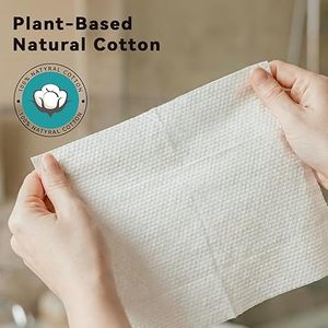 Salviette Corpo XL Senza Risciacquo, Confezione da 10, per Adulti, Doccia, Bagno, Anziani, Viaggi, Campeggio, Palestra, Auto e Persone Allettate - Product Image 2