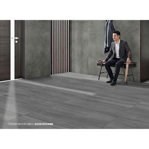 French Wood Brown Glazed Porcelain Tiles Wooden Design 60x120cm Decorative Floor <b>Wall</b> Tile Premium - Product Image 4
