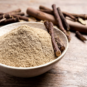 Organic Licorice Root <b>Powder</b> Mulethi Root <b>Powder</b> Yashtimadhuka Glycyrrhiza Glabra Sweetwood Dried Raw Herb Plant Extract <b>Body</b> - Product Image 1