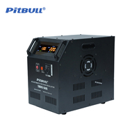 Stabilisateur de tension LED monophasé AC SVC à bobine de cuivre verticale de bonne qualité